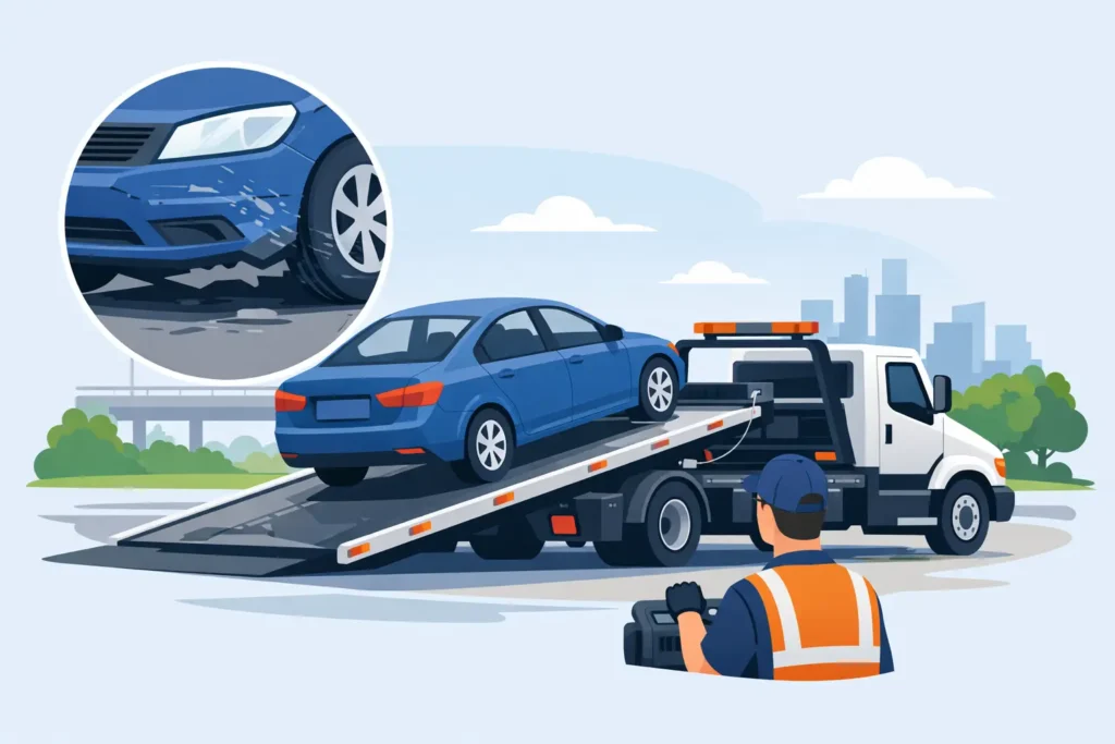 How Flatbed Towing Prevents Damage
