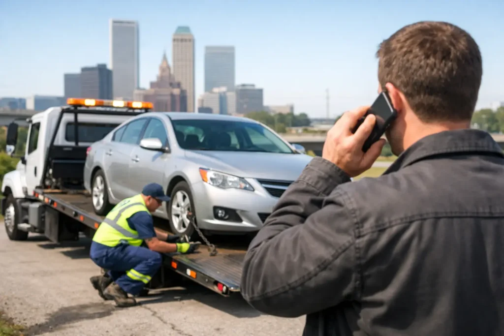 How to Call a Tow Truck the Right Way