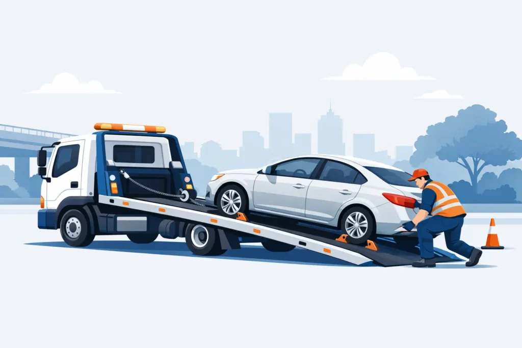 Safe Vehicle Towing Process Explained