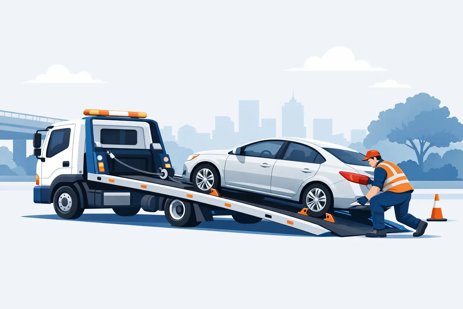Safe Vehicle Towing Process Explained