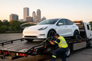 Tesla Towing Tulsa Done the Right Way