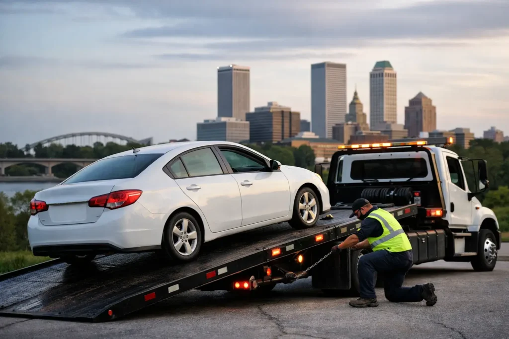 Who to Call for a Tow in Tulsa