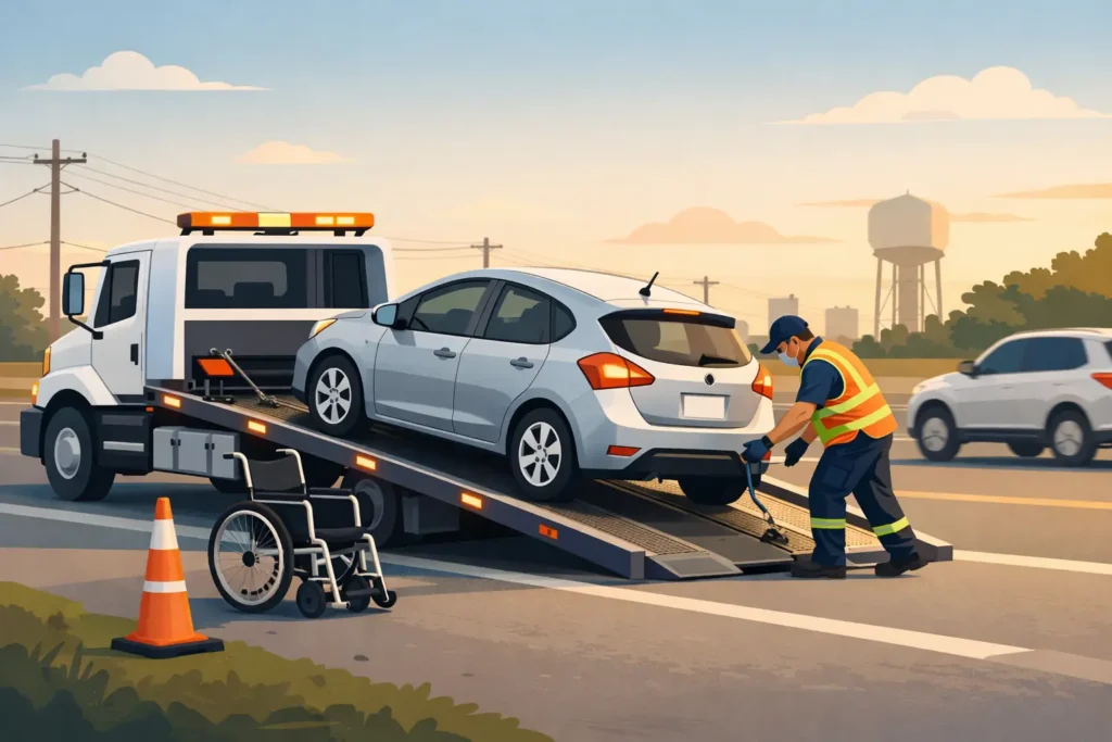 Broken Arrow Disabled Vehicle Towing Help