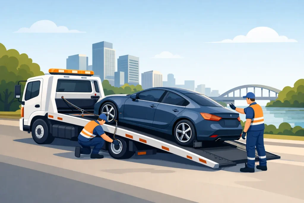 Damage-Free Towing: What It Really Means