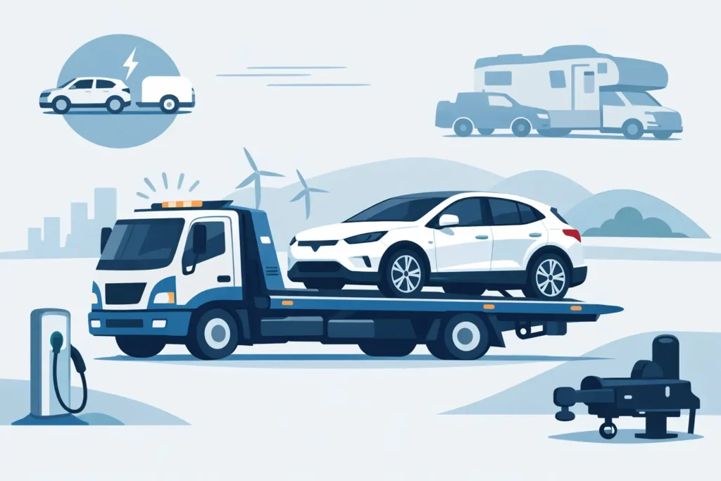 Electric Vehicle Towing Trends That Matter