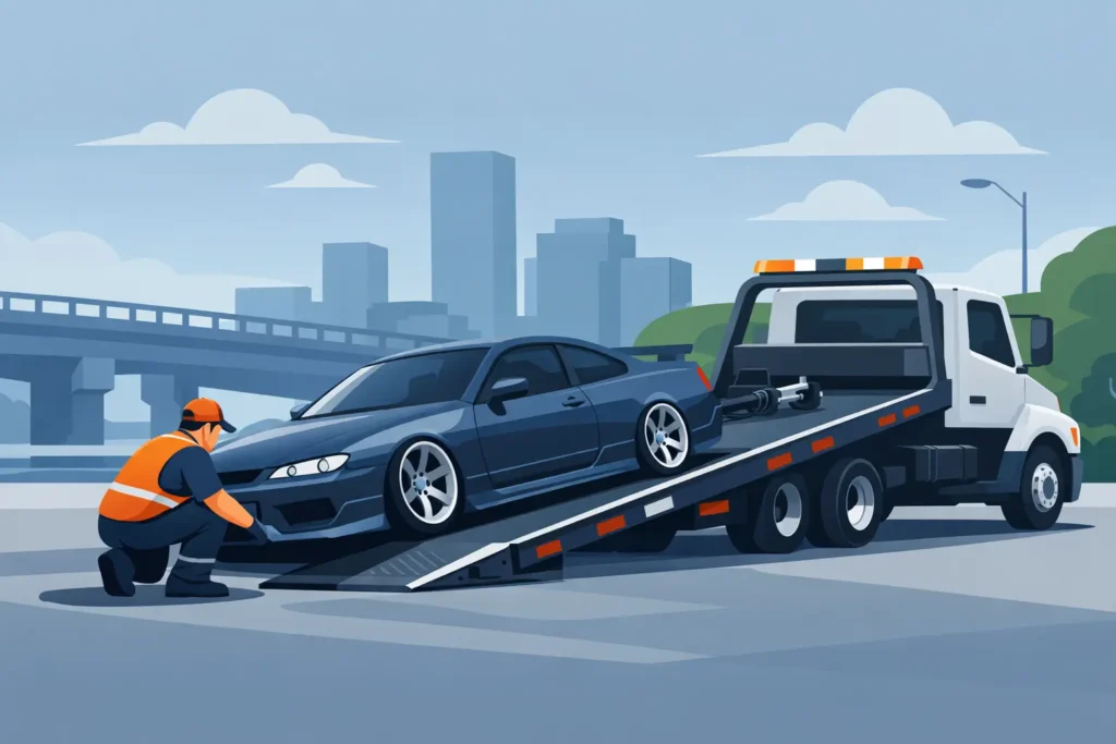 Guide to Towing a Lowered Car Safely