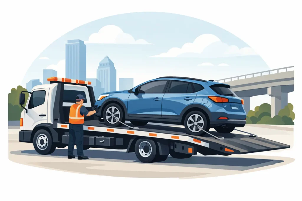 Is Flatbed Towing Safer for AWD Cars?