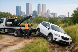 Car Stuck Off Road Tulsa? What to Do Next