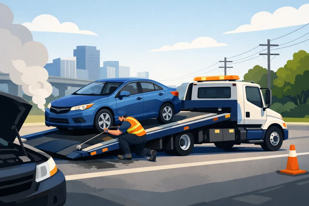 Emergency Towing Near Me When Your Car Won’t Move