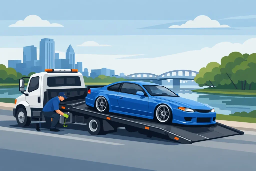 Flatbed Towing for Lowered Cars Without Damage