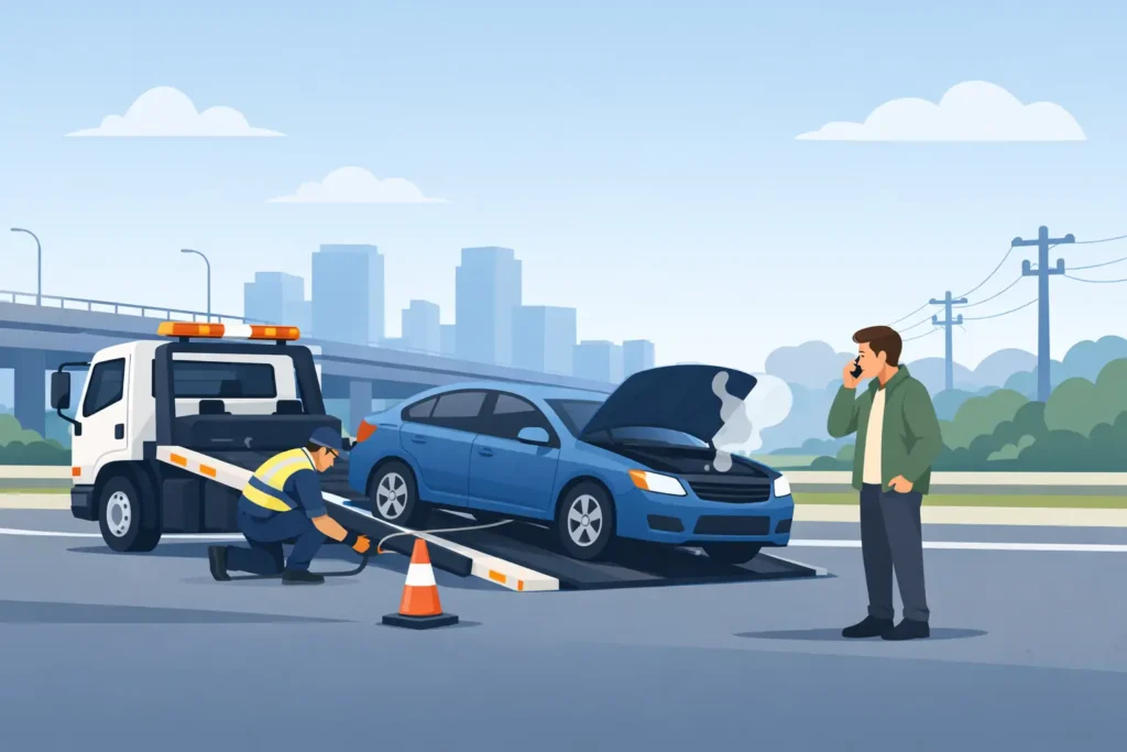 Roadside Assistance When Your Car Won’t Move