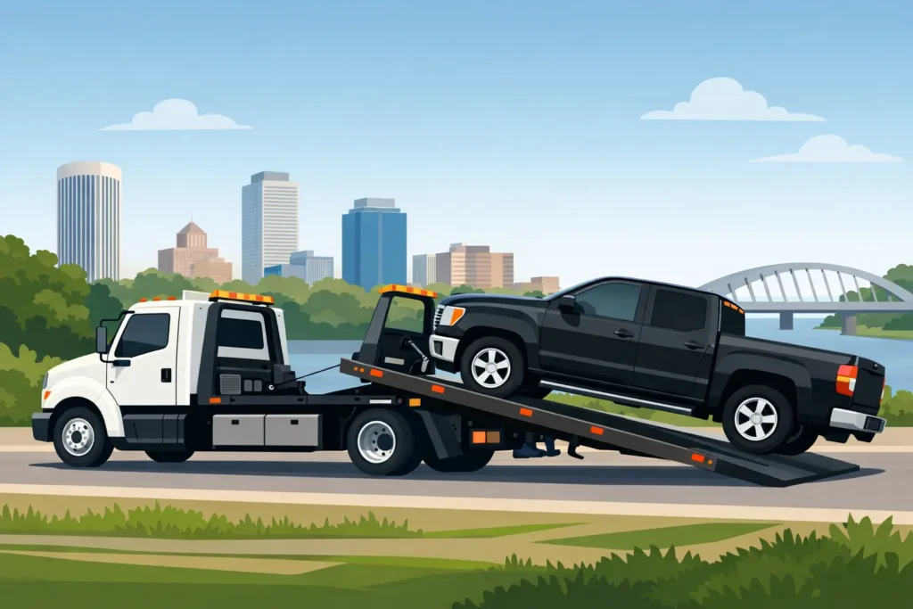 Tow Truck for Disabled Pickup in Tulsa