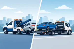 Tow Truck Versus Flatbed Truck Explained
