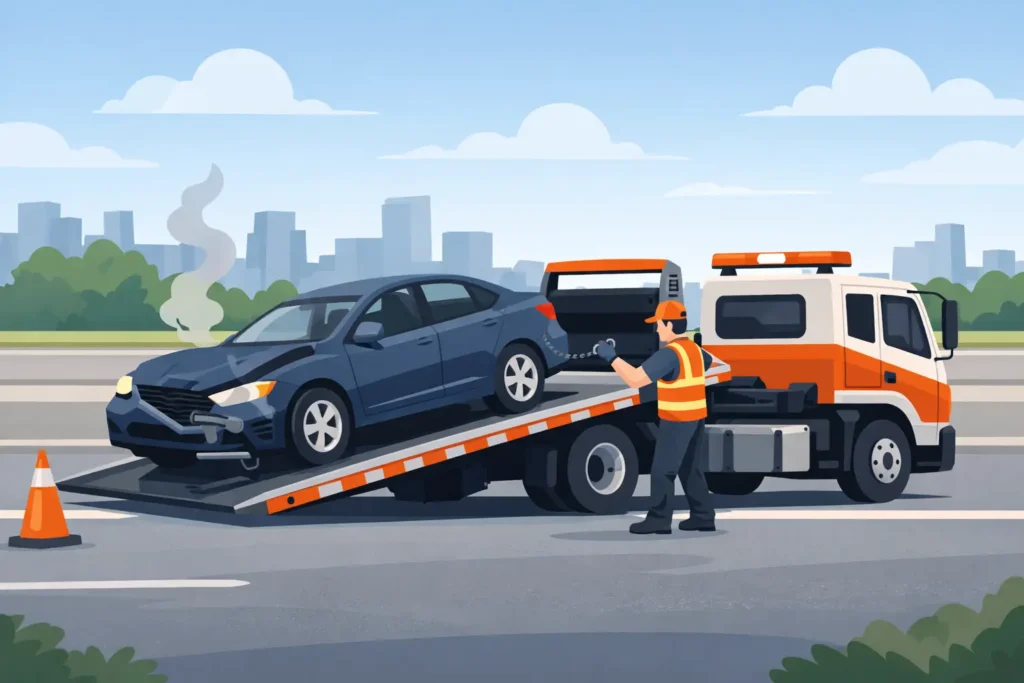 What to Know About Towing After a Car Accident