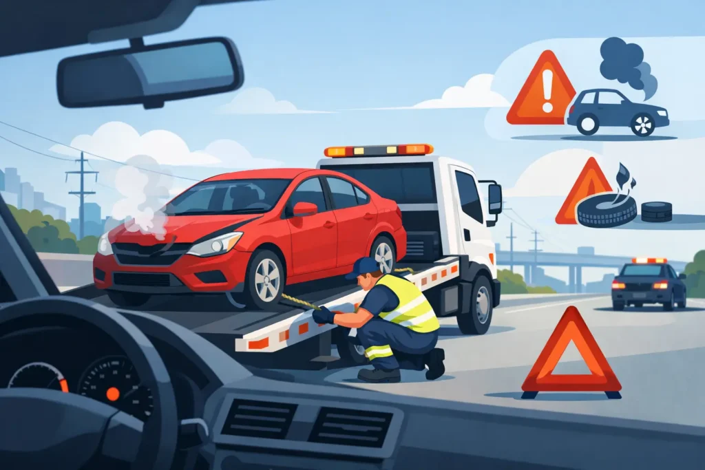 When Do I Need Towing? Signs You Should Not Drive