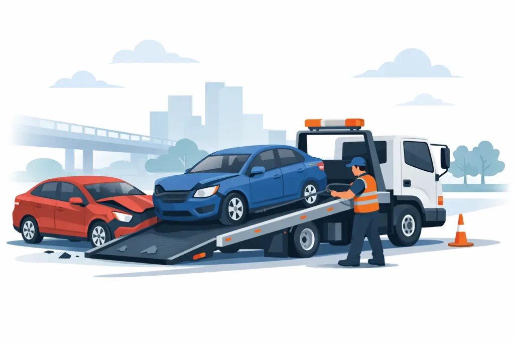 A Practical Guide to Towing After Collision