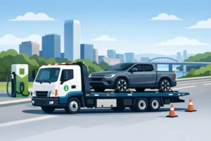 Best Flatbed Uses for EVs When Towing Is Needed