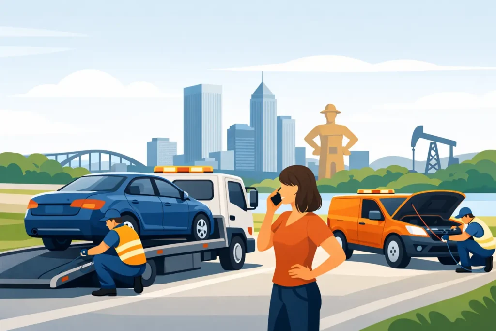 Best Roadside Services for Stalled Cars in Tulsa