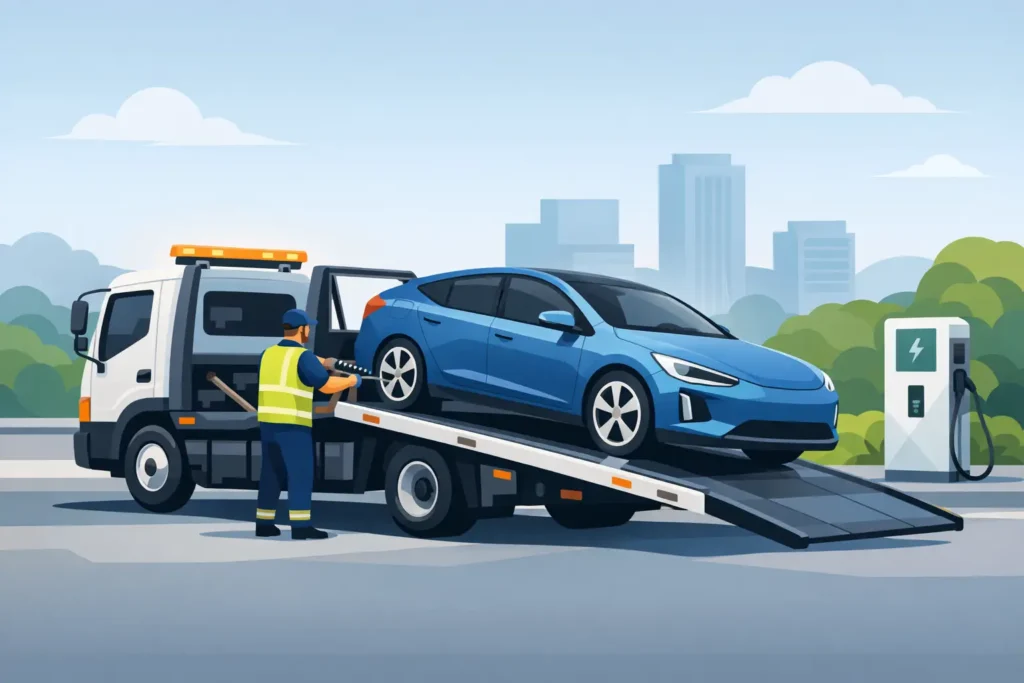Can a Tow Truck Tow Electric Cars Safely?