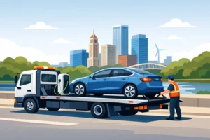 A Guide for Electric Car Transport in Tulsa